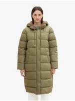 Khaki Women's Winter Quilted Double-Sided Coat Tom Tailor - Women