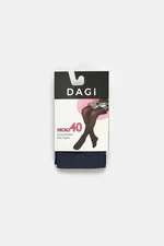 Dagi Navy Blue Kid's Micro 40 Pantyhose