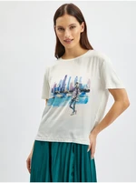 Orsay White Womens T-Shirt - Women