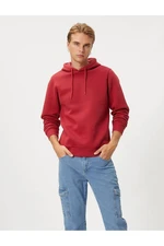 Koton 4wam70023mk Men's Sweat Claret Red