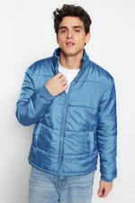 Trendyol Petrol Men Regular Fit Water and Wind Resistant Puffy Winter Coat