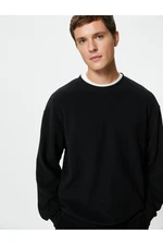 Koton Basic Sweatshirt Relaxed Fit Crew Neck Long Sleeve