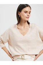 Koton Basic V-Neck Knitwear Sweater Relax Fit