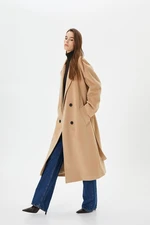 Koton Women's Beige Coat