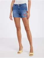 Blue Women's Denim Shorts CAMAIEU - Women