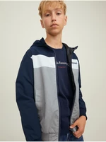 Grey-dark blue boys jacket Jack & Jones Rush - Boys