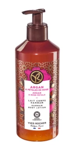 Yves Rocher Tělové mléko argan & růže 390 ml