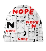 Mr. GUGU & Miss GO Man's Grumpy Nope Beanie MB 21711