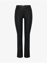 Black women's faux leather pants ONLY Fern - Women