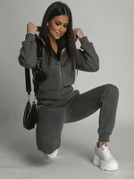 Women's insulated tracksuit, graphite