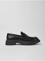 Black Women's Leather Camper Low Shoes - Women