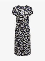 Cream-black women's patterned dress JDY Urba - Women