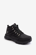 Men's Insulated Black Big Star Sneakers