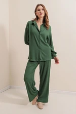 Bigdart 5858 Knitted Double Wear Set - Emerald