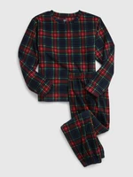 Black and red children's plaid pyjamas GAP