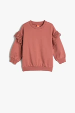 Koton Baby Girl Pink Sweatshirt