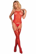 Livia Corsetti Amrin červený Bodystocking S/L červená