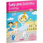 Ella&Max Šaty pro baletku Emmu Kniha samolepek CZ verzia