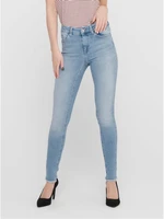 ONLY Blush Jeans Modrá