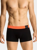 Boxer shorts Atlantic MH-1188/23 S-2XL black-orange 022