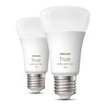 Inteligentne żarówki zestaw 2 szt. LED z gwintem E27, 11 W zestaw 2 szt.  White and color ambiance – Philips Hue