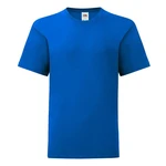 Blue children's t-shirt in combed cotton Fruit of the Loom