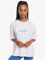 White Women's T-Shirt Roxy In Your Eyes - Women