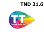 Tunisie Telecom 21.6 TND Mobile Top-up TN