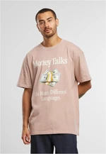 Men's T-shirt Money Talks Oversize pink