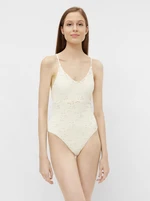 Cream Lace One-Piece Swimsuit Pieces Greta - Women