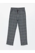 LC Waikiki Lcw Elastic Waist Plaid Boys' Trousers