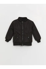 LC Waikiki College Neck Plain Baby Boy Bomber Coat