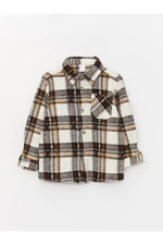 LC Waikiki Long Sleeve Plaid Patterned Baby Boy Shirt Jacket