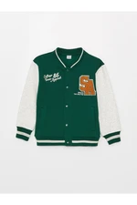 LC Waikiki Boy's Embroidered College Jacket