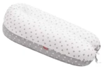 SCAMP Kojenie podložka Little heart White Grey