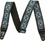 Fender Pasadena Woven Strap Correa de guitarra textil Blue Snowflake