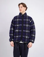 Gramicci Shadow Plaid Sherpa Jacket PURPLE SHADOW PLAID M