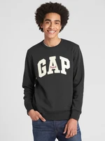 Black Men's Sweatshirt GAP Logo