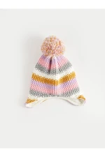 LC Waikiki Lw - Color Block Baby Girl Knitted Beanie