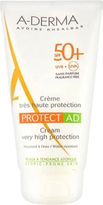 A-DERMA Ochranný opalovací krém pro atopickou pokožku SPF 50+ Protect AD (Very High Protection Cream) 150 ml