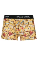 Smile Boys' Boxer Shorts - Yellow Print