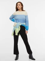 Orsay Blue Women's Striped Sweater - Women