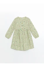 LC Waikiki Lw - Crew Neck Floral Girl's Dress