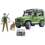 Bruder 2587 Land Rover lesník a pes s výstrojí 1:16