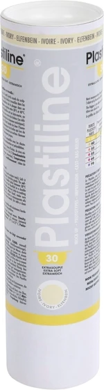 Plastiline Plasticine Hardness Profesionální modelovací hmota Ivory 1 kg