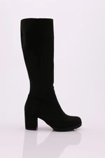 DGN 5401 Women's Zippered Heeled Boots.