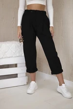 Punto Milano Winter black trousers