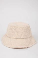 DEFACTO Women's Basic Plain Cotton Bucket Hat