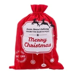 Torebka prezentowa ze świątecznym motywem Merry Christmas Sack – Casa Selección