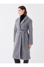 LC Waikiki Dámská bunda límec Plain Stash Coat